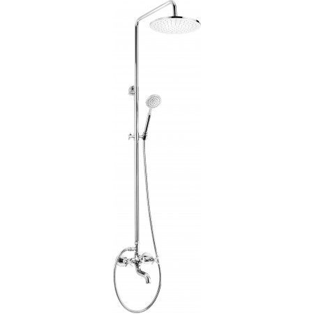 Душевая стойка для ванны Deante Cascada Temisto NAC_01QT хром