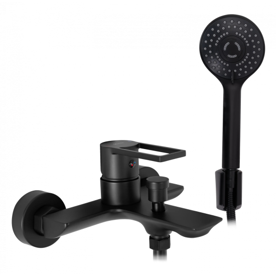 Смеситель для ванны Rea Flip Black Matt REA-B2003
