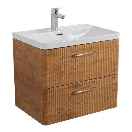 Подвесная тумба для раковины Belbagno DUE DUE-500-2C-SO-RN-P 50 см