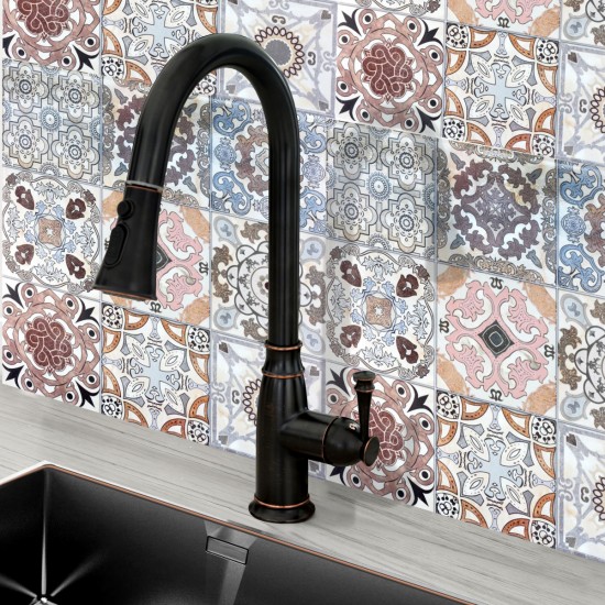 Смеситель для кухни Rea Deco Old Black REA-B0182