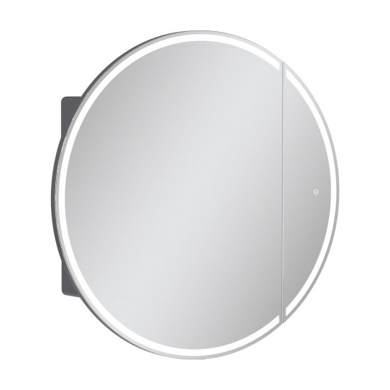 Шкаф с зеркалом EQUIL Smile LED D800