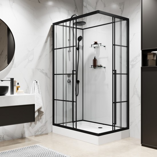 Душевая кабина Niagara Standart ST100/80/15QL/KL/BKT 100x80 см Душевая кабина Niagara Standart ST100/80/15QL/KL/BKT 100x80 см