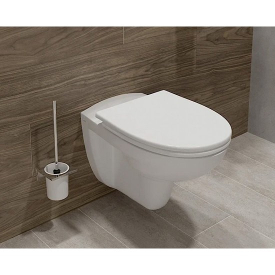 Унитаз подвесной Vitra S10 SpinFlush безободковый 7855B003-0075 Унитаз подвесной Vitra S10 SpinFlush безободковый 7855B003-0075