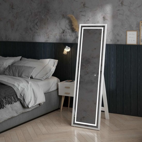 Зеркало Континент Norden White LED 490x1650