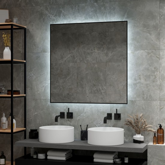 Зеркало Континент Amer LED 1000x1000