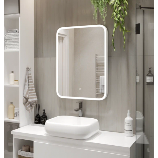Зеркало Континент Glamour LED 500x700