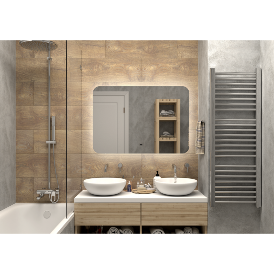 Зеркало Континент Burzhe LED 1000x700