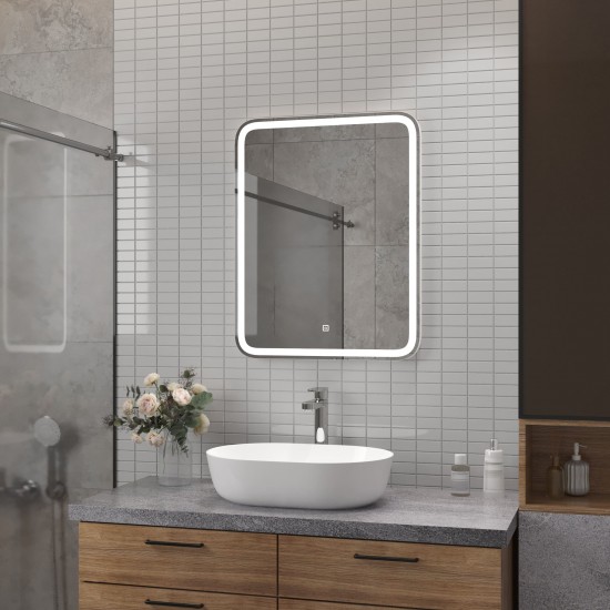 Зеркало Континент Russo LED 500x700