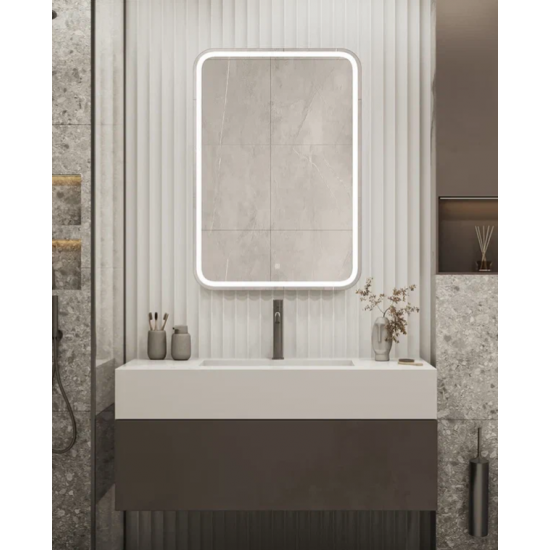 Зеркало Континент Russo LED 700x1000