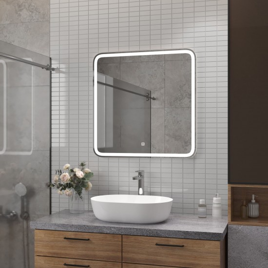 Зеркало Континент Russo LED 700x700