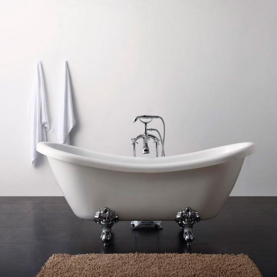 Ванна акриловая Belbagno BB05 172x75 см