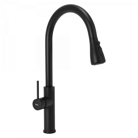 Смеситель для кухни Rea Nest Black Matt REA-B2057