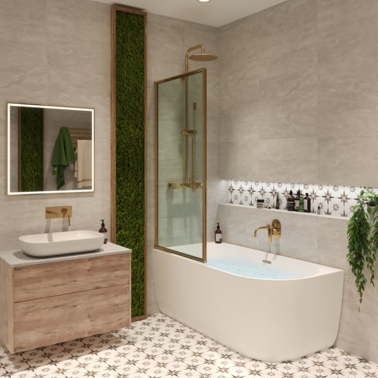 Пристенная акриловая ванна Wellsee Belle Spa 235701001, 150*75 см Пристенная акриловая ванна Wellsee Belle Spa 235701001, 150*75 см