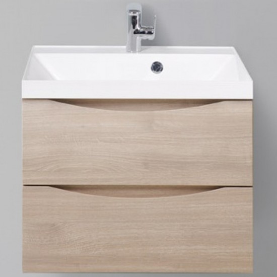 Тумба под умывальник Belbagno MARINO-600-2C-SO-RG-P Rovere Grigio 60 см