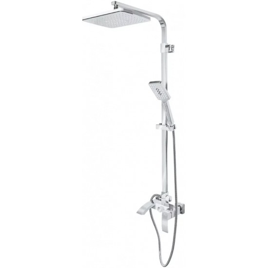 Душевая система Grocenberg GB7007WC белый с хромом