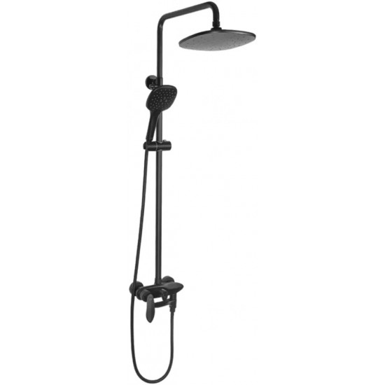 Душевая система Grocenberg GB7001BL Черный матовый