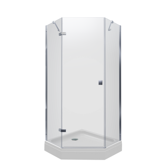 Душевой уголок Triton Сигма Хром А1 100x100 см без поддона