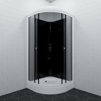 Душевая кабина Triton  Нова-88 А3 88х88 см  стекла прозрачные