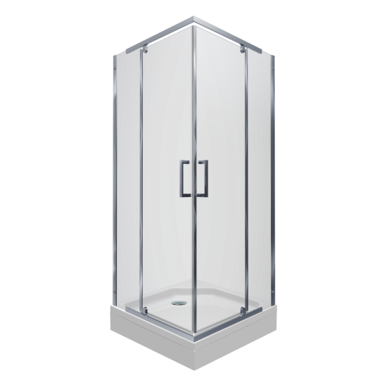 Душевой уголок Triton Каппа Хром А1 90x90 см 