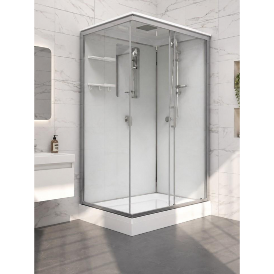 Душевая кабина Triton Рич-Хром М5 120*90 А
