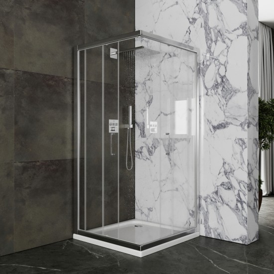 Душевой уголок Roxen Caspia 55060-90 90x90x195 см 