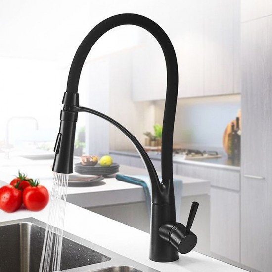 Смеситель для кухни Rea Gaspar Black Matt REA-B0233 черный