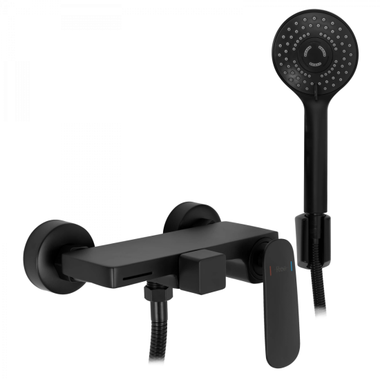 Смеситель для ванны Rea Berg black matt  REA-B2040