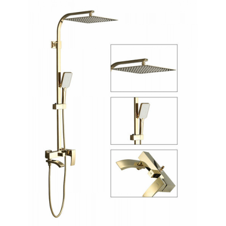 Душевая система Gappo G2407-3 золото