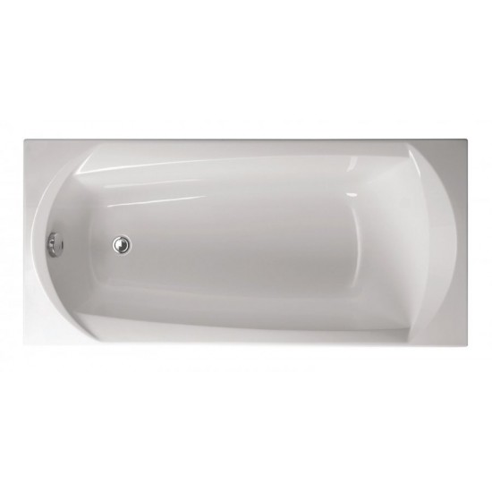  Ванна акриловая Vagnerplast EBONY 160х75 см