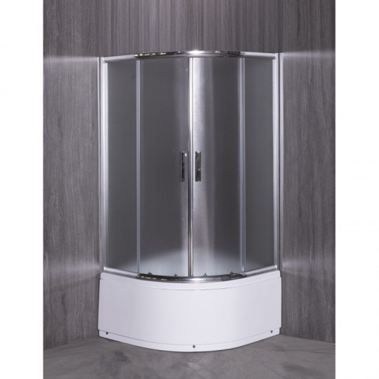 Душевой уголок Esbano ESD-8010 80x80x200 (матовое стекло) с поддоном