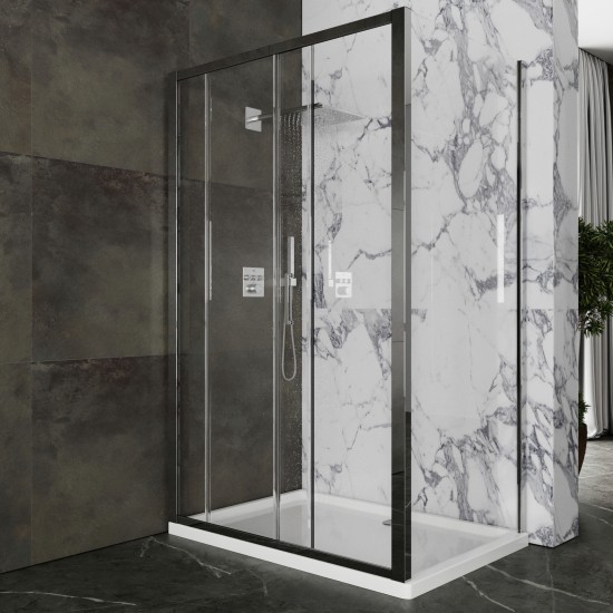 Душевой уголок Roxen Caspia 55060-100 100x80x195 см 