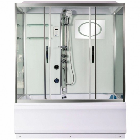Душевая кабина Welt-Wasser WW500 EMMER 150/85/55 150x85 см с гидромассажем Душевая кабина Welt-Wasser WW500 EMMER 150/85/55 150x85 см с гидромассажем