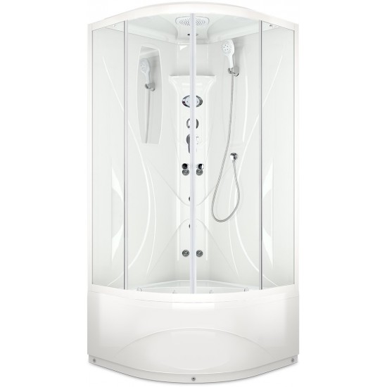 Душевая кабина Domani-Spa   Elegance high  90x90 см