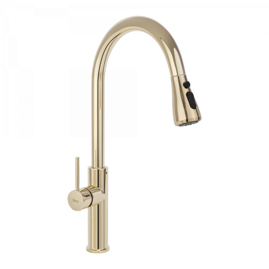 Смеситель для кухни Rea Nest Gold REA-B2058