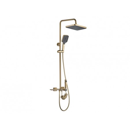 Душевая система Rea Helix gold matt P6621