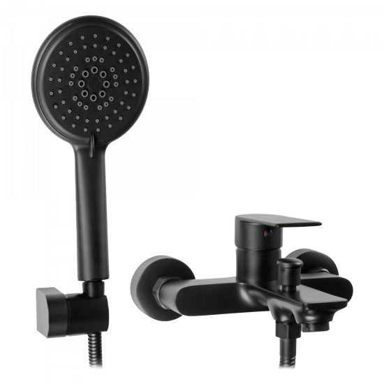 Смеситель для ванны Rea REA-B9634 MAYSON Black Matt