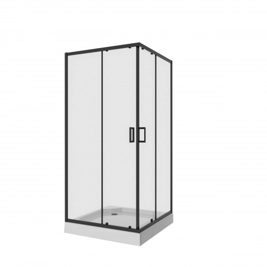 Душевой уголок Niagara Nova NG-6809-08BLACK 100x100 см Душевой уголок Niagara Nova NG-6809-08BLACK 100x100 см