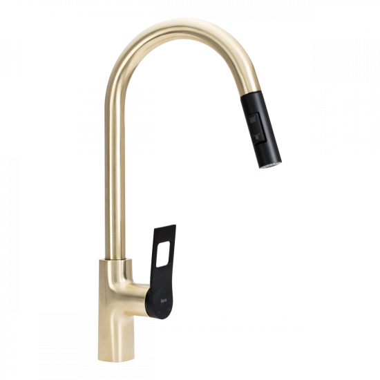 Смеситель для кухни Rea SOUL Gold Black REA-B6205