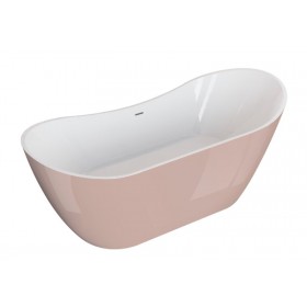 Ванна акриловая Polimat ABI 180x80 отдельностоящая, розовый