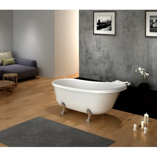 Ванна акриловая Belbagno BB04 170x80,5 см
