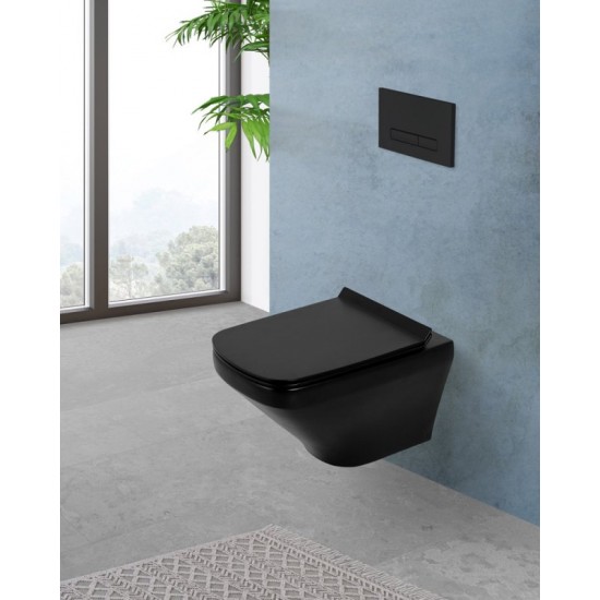 Унитаз подвесной  Belbagno SELA BB3201CHR