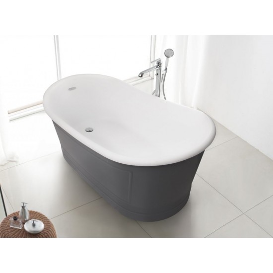 Ванна акриловая Belbagno BB32-CF36 167,6x90