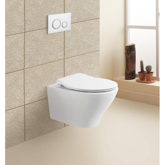 Унитаз подвесной  Belbagno ACQUA BB340CHR