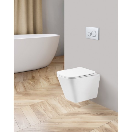 Унитаз подвесной  Belbagno ARDENTE-R BB520CHR