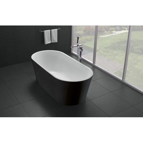 Ванна акриловая Belbagno BB71-1800-NERO 180x80
