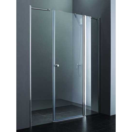 Душевая дверь Cezares ELENA-W-B-13-100+60/30-C-Cr 183х195 см стекло прозрачное, профиль хром
