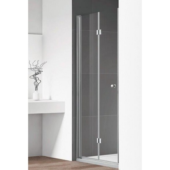 Душевая дверь Cezares ECO-O-BS-12-100-C-Cr 100x195 стекло прозрачное, профиль хром