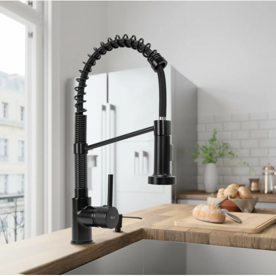 Смеситель для кухни Rea Spring black matt REA-B4804