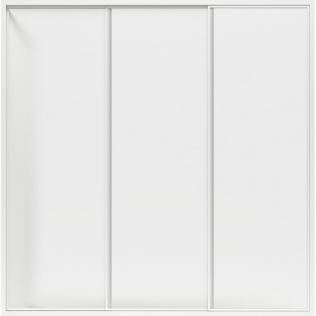 Шторка для ванны Bas Бриз 150x145 стекло прозрачное