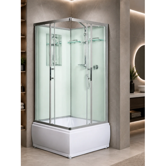 Душевая кабина Welt-Wasser WW500 ALLER 901 90х90 см без крыши 